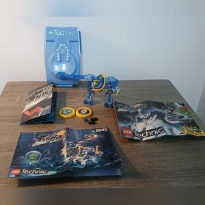 LEGO Technic Throwbots Scuba 8503 Sub Slizer w/Case Disks Manual Poster Booklet